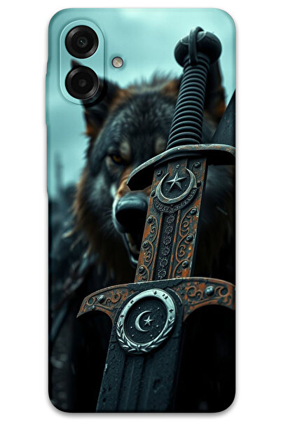 MRCİLETİSİM غطاء خلفي متوافق مع هاتف سامسونج جالاكسي A07 بنمط HD مطبوع - سيف ...