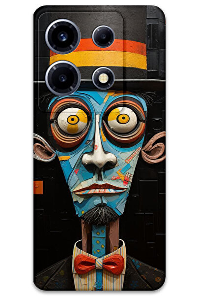 MRCİLETİSİM غطاء خلفي لهاتف انفينيكس نوت 30 في اي بي، نمط اتش دي، بي مطبوع - ...