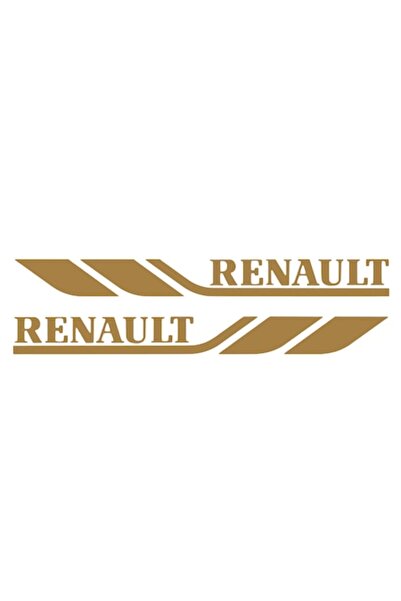 Oracal Stickere laterale Renault, 40cm, cupru