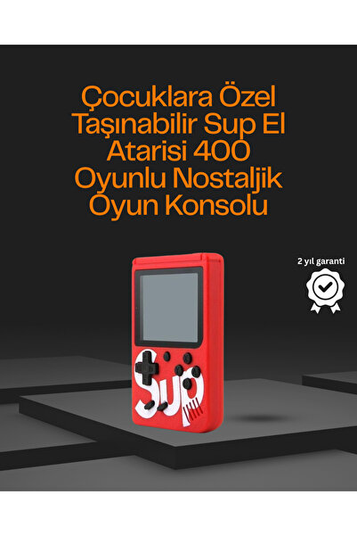 Bezos 3 İnç Ekranlı Klasik Oyunlu El Konsolu - HPSBYI4906-4899