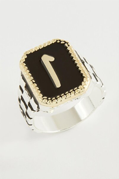 ZERO LAND Lvsqvr Elif Metal (12644) Men's Ring-Yellow