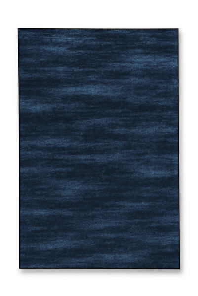 Rugs Modern Halı سجادة موسو زرقاء بنفسجية اللون بنمط زهور عرقية منسوجة بقاعدة...