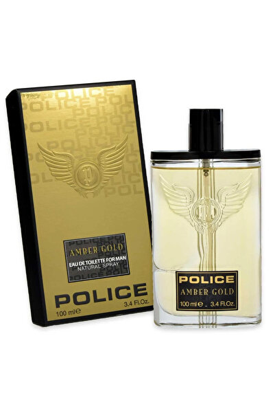 Police Amber Gold Eau De Toilette For Man 100ml Spray