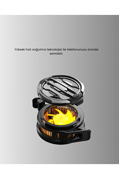 toyigoo Rgb Light Silent Fan Phone Cooler - Tygo5167-8935