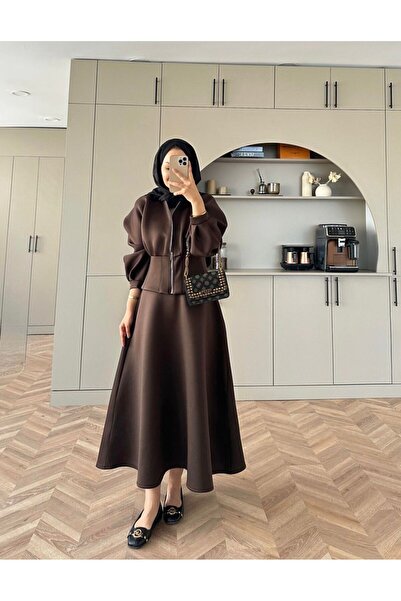 KILIF STORE Loren Tesettür Suit with Skirt