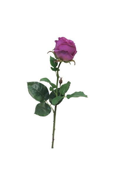 SUPERGREENS Plantă artificială trandafir violet 68 cm