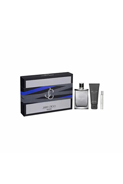 Jimmy Choo Man Eau De Toilette Spray 100ml Set 3 Pieces