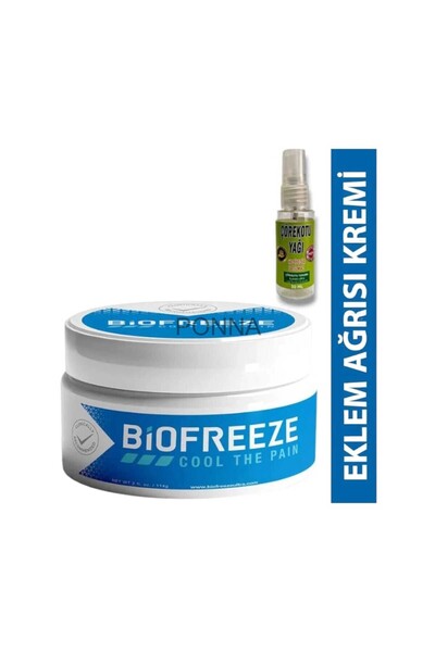 Genel Markalar Biofreeze 150 ml Rahatlatıcı Masaj Kremi + Çörek Otu Yağı 30 m...