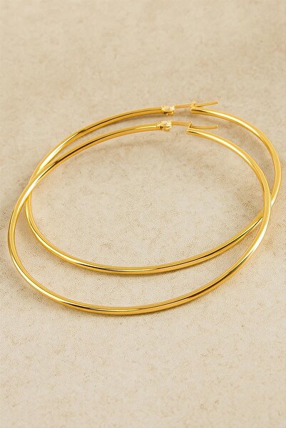 nolva Ring Luxury Steel Earring 7 cm