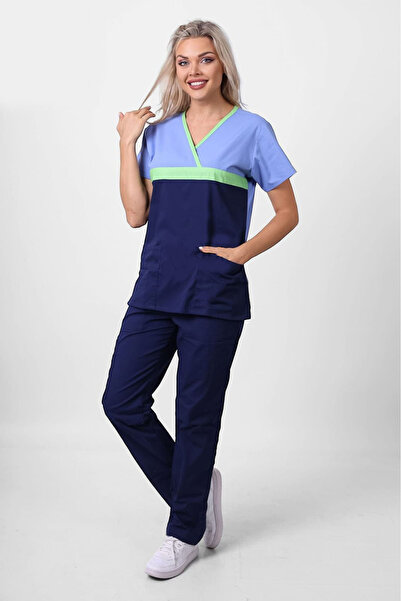 Wonder زي طبي وندر وينك لون كحلي X لبني للنساء