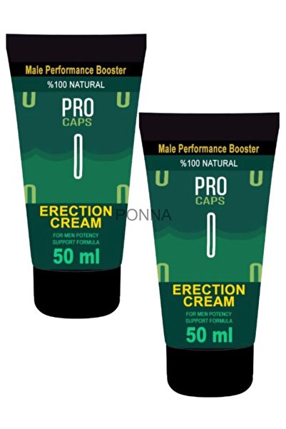 Genel Markalar Pro Caps Erkek İçin Sert Ve Dik Etkili Masaj Ve Bakım Kremi X ...