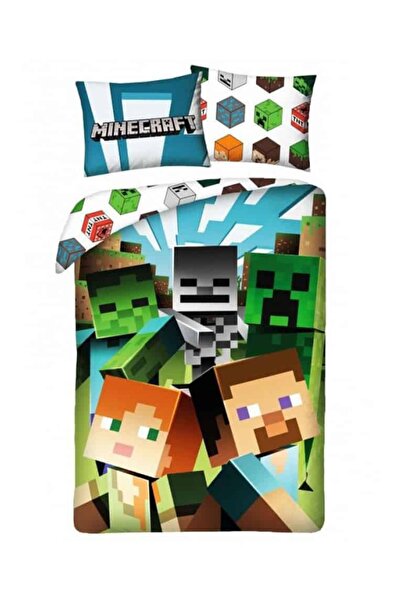 MINECRAFT Chase Bed Linen, 100% cotton – 2 reversible sides