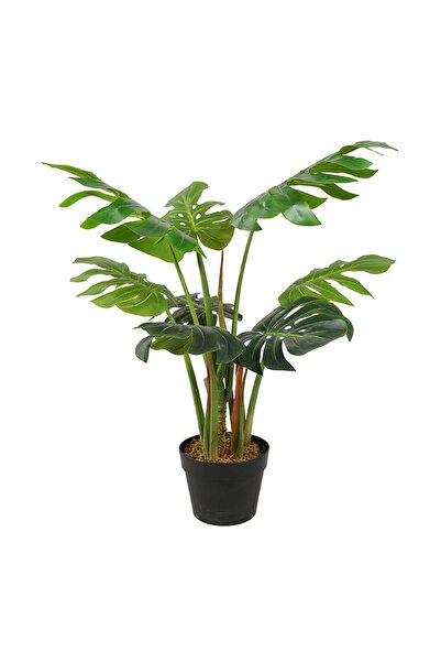 SUPERGREENS Planta artificiala Monstera Deliciosa 55x55x80 cm