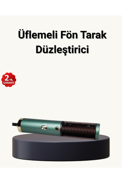 lowell home Ceramic Hair Straightener with Ion Technology – Even Heat Distrib...