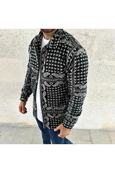 velmorafashion Velmora Polar Zippered Sweatshirt - Black