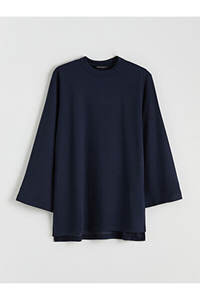 LC Waikiki Crew Neck Oversize Women's Sweatshirt Tunic