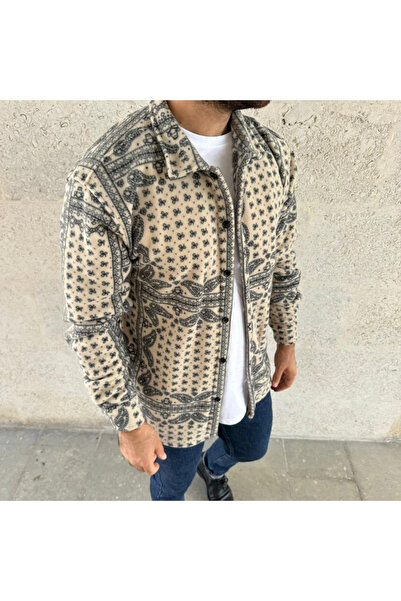 velmorafashion Velmora Polar Zippered Sweatshirt - Beige