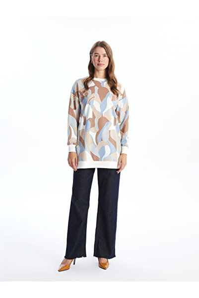 LC Waikiki Γυναικείο φούτερ τουνίκ με λαιμόκοψη