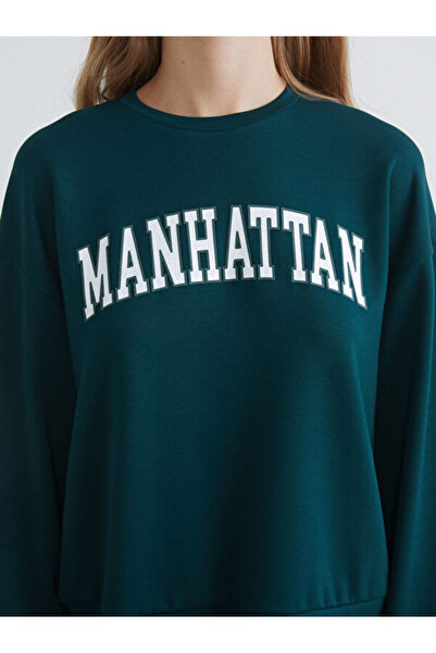 LC Waikiki Manhattan Printed Women's Sweatshirt