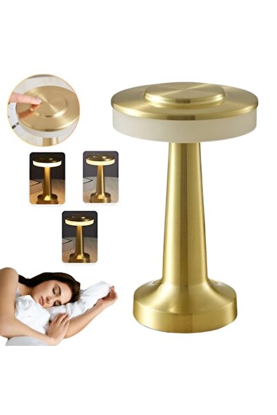 Full Abundance Ασύρματη Φορητή Επιτραπέζια Λάμπα LED με USB & Μπαταρία 1800mA...