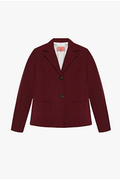 Quzu Μπλέιζερ με διπλά κουμπιά, μούρδι