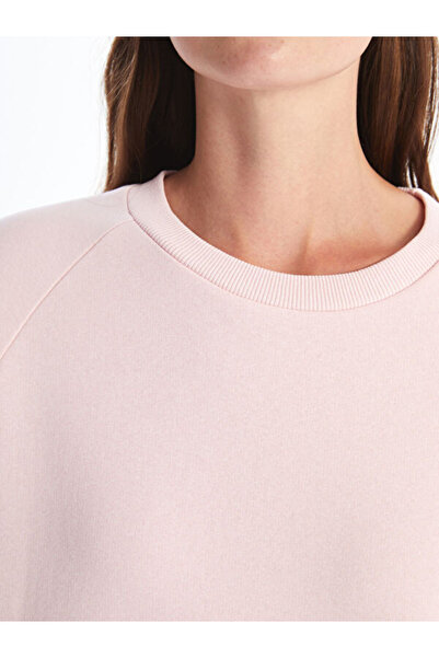 LC Waikiki Crew Neck Oversize Women's Thick Sweatshirt