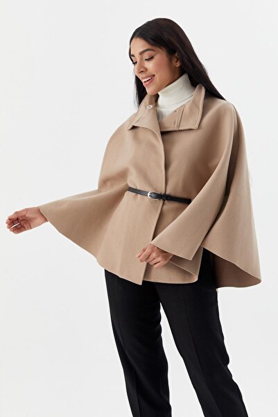 Shopping Shop Poncho cu mâneci liliac BEJ