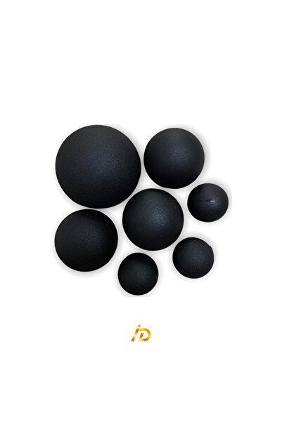 Ingrediente Dulci 2G Impex – Chocolate Sphere Set – Black Decor (#4435) – 7 pcs.