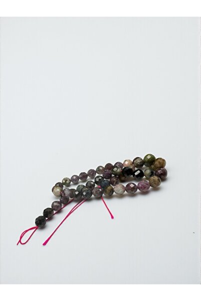 The Magıc of Healıng Colorful Tourmaline Faceted Strand 8mm A+ Quality