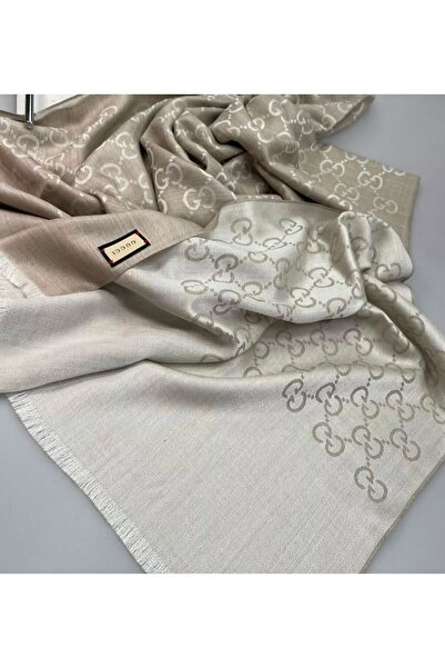 Helyabutik İnce Kumaş G Tema Pamuklu Şal Yün İpek Şal 4 Mevsim Çift Taraflı