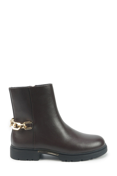 Nine West Posian 5Pr Brown Women's Flat Boots