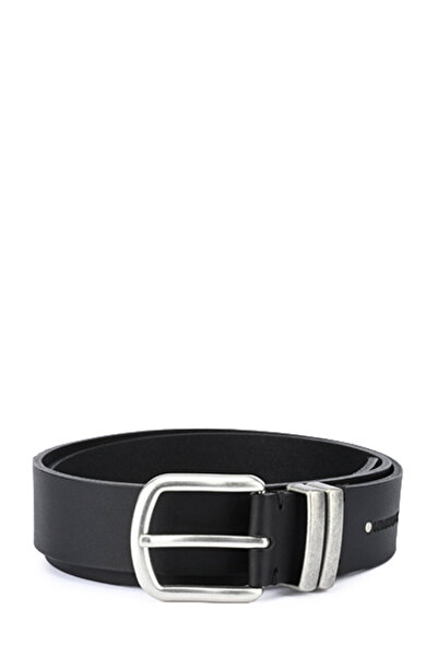 lumberjack Gm Metall Genuine Leather 5Pr Black Men's Belt