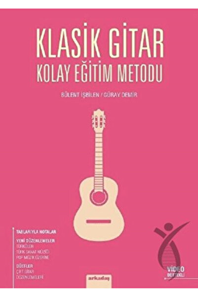 Arkadaş Yayınları Klasik Gitar Kolay Eğitim Metodu