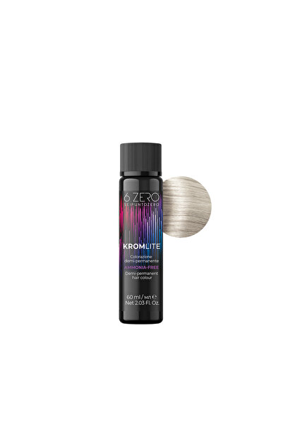 6.Zero Professional demi-permanent ammonia-free hair dye Kromlite 9.13 Very Light Cool Beige Blonde