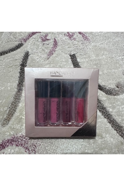 Matte Handaiyan Likit Lipgloss - 4’Lü Mini Ruj Seti