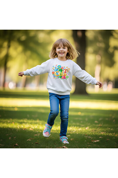 CDA Satranç Dünyası Swea alb pentru fete tricou