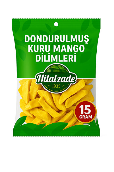 Hilalzade Dondurulmuş Mango Dilimleri 15 Gram