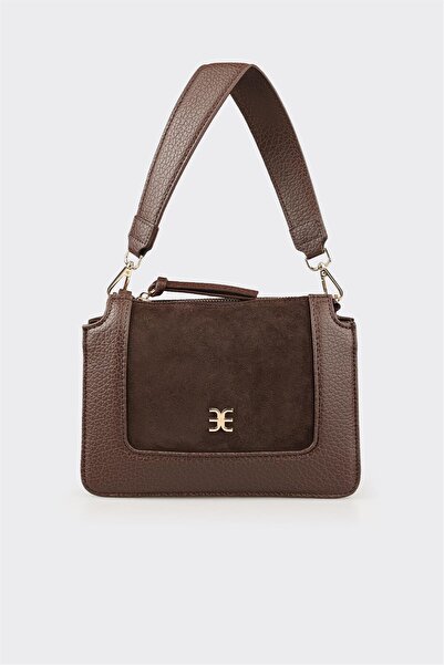 Elle Shoes Kahve Kadın Çapraz Çanta