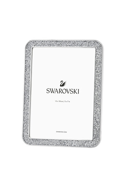 Swarovski 5379518 Ev Dekorasyon Minera Picture Frame, Silver Tone, Small