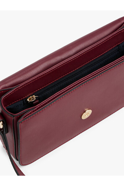 Tommy Hilfiger Th Monogram Flap Crossbody Bag