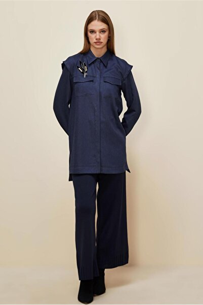 Alvina Shirt Collar Tunic 46090