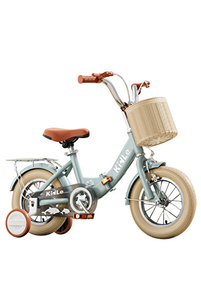 KidLe 12 Inch Kids Bike, Bicycle for Kids With Training wheel and Basket for ...