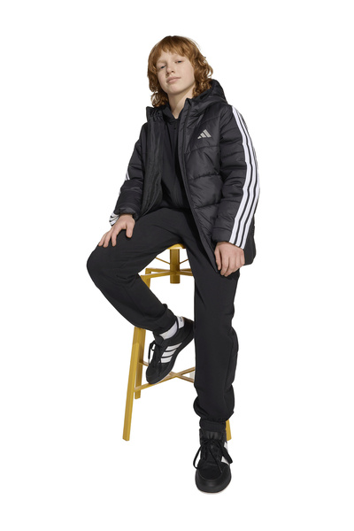 adidas Siyah Erkek Çocuk Mont JL7402 J ESS 3S JKT