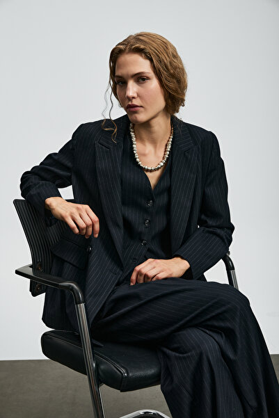 Lufian Lına Women's Jacket Navy Blue