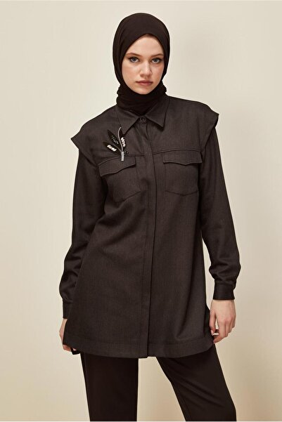 Alvina Shirt Collar Tunic 46090