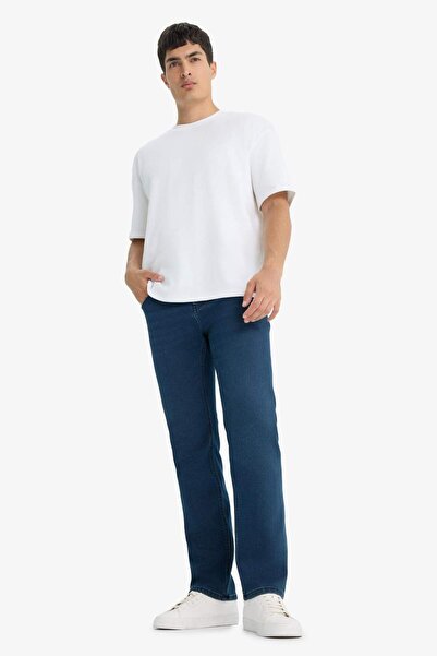 DeFacto Sergio Regular Fit Jean Trousers - Normal Waist, Pipe Leg Y0369Az24Wn