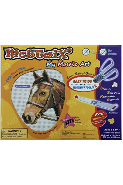 Krista Set de creație DIY cu mozaic Cal, cu 1323 de piese