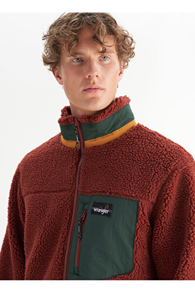 WRANGLER Brown Men's Sweatmont W2520142220 Brown Sweatmont