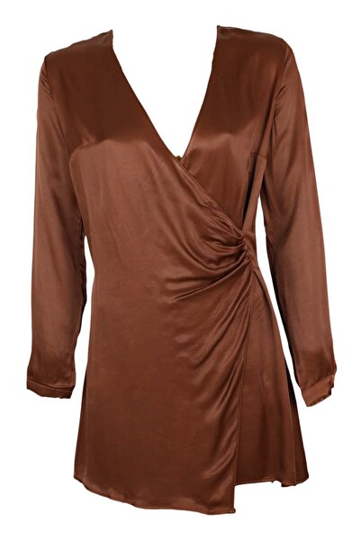 Jennyfer Rachel Brown Dress - S,
