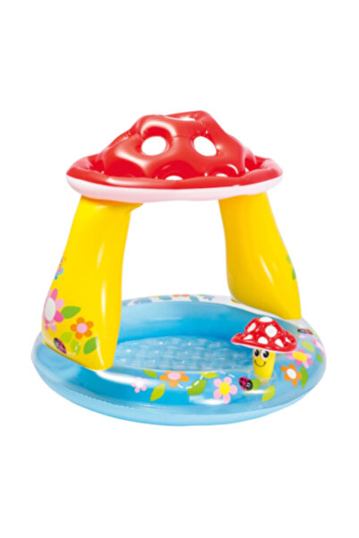 Krista Inflatable Mushroom Swimming Pool With Canopy